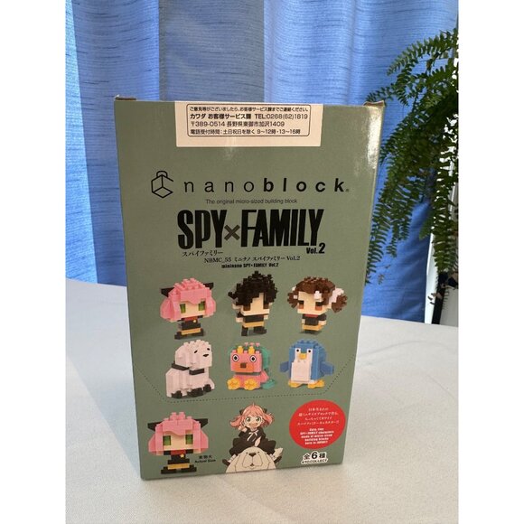 Nanoblock Spy X Family Vol. 2 Micro-Sized Building Block Set NIB - Picture 2 of 7